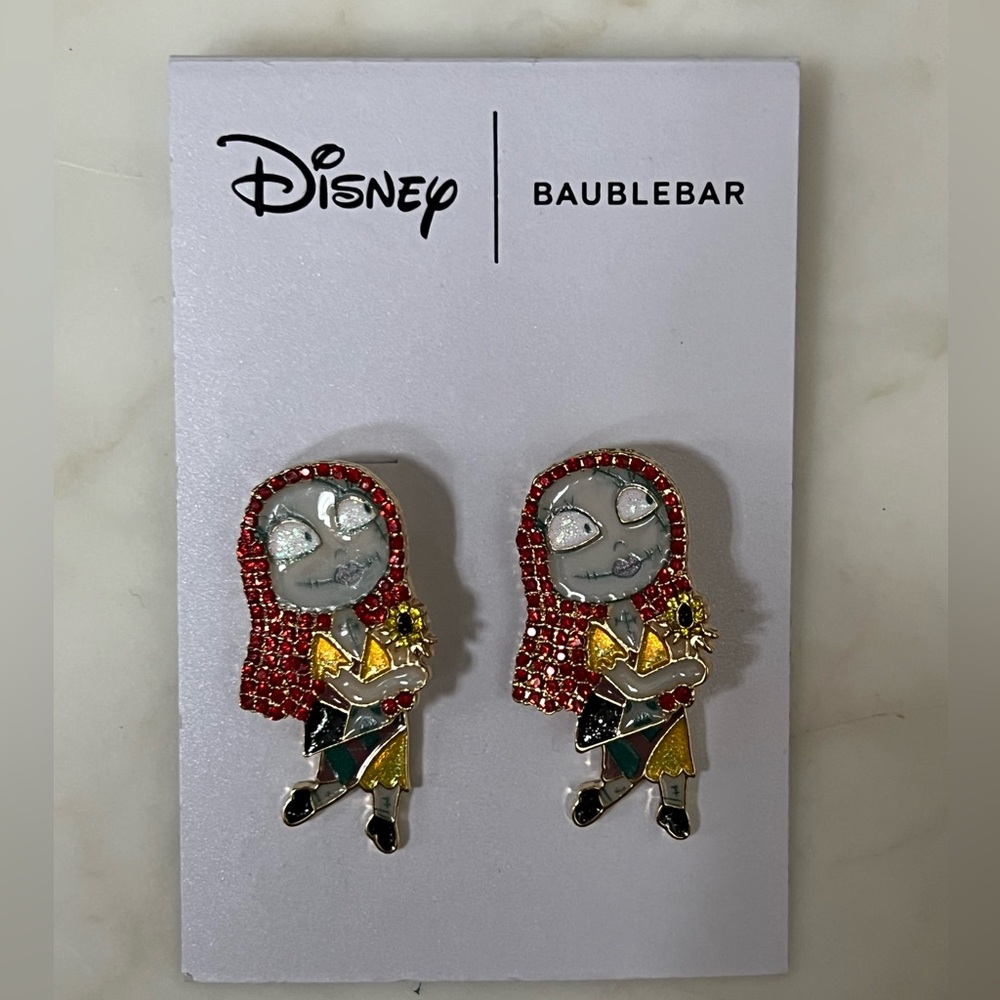 Disney BaubleBar Nightmare Before Christmas Sally Earrings